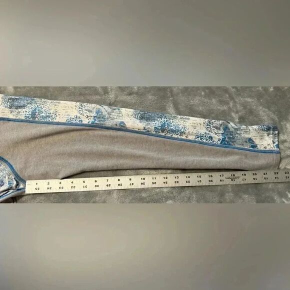 Laura Hlavac l Piper Pocket Funnel Neck - Summer Breeze | Size XL | Blue Tunic - Picture 6 of 10